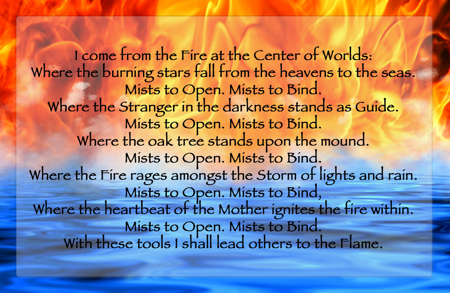 Initiation Oath