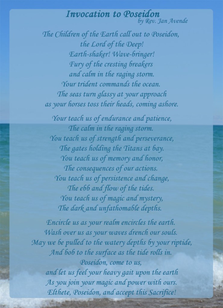 Invocation to Poseidon